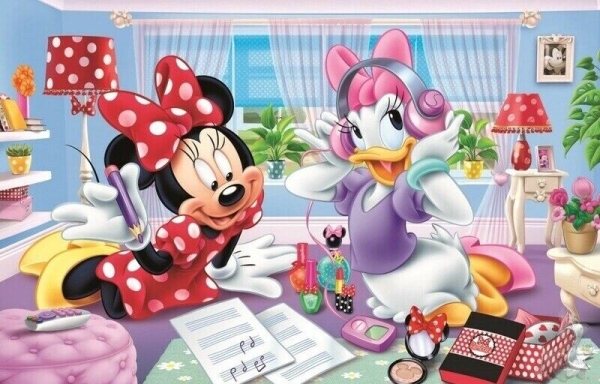 Minnie Mouse Puzzle mit 160 Teile Maße ca. 41x27,8 cm